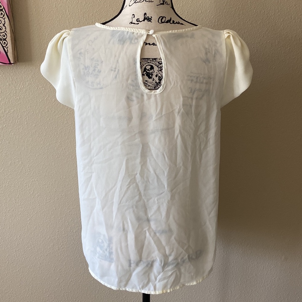 Cream top - Picture 4 of 6